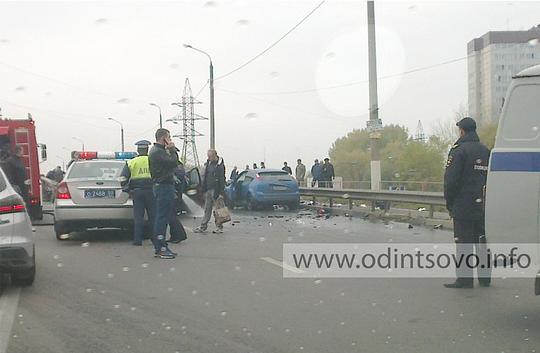 В ДТП на Можайском шоссе в Одинцово погибли двое — 12.10.2014, 12102014551 [1]